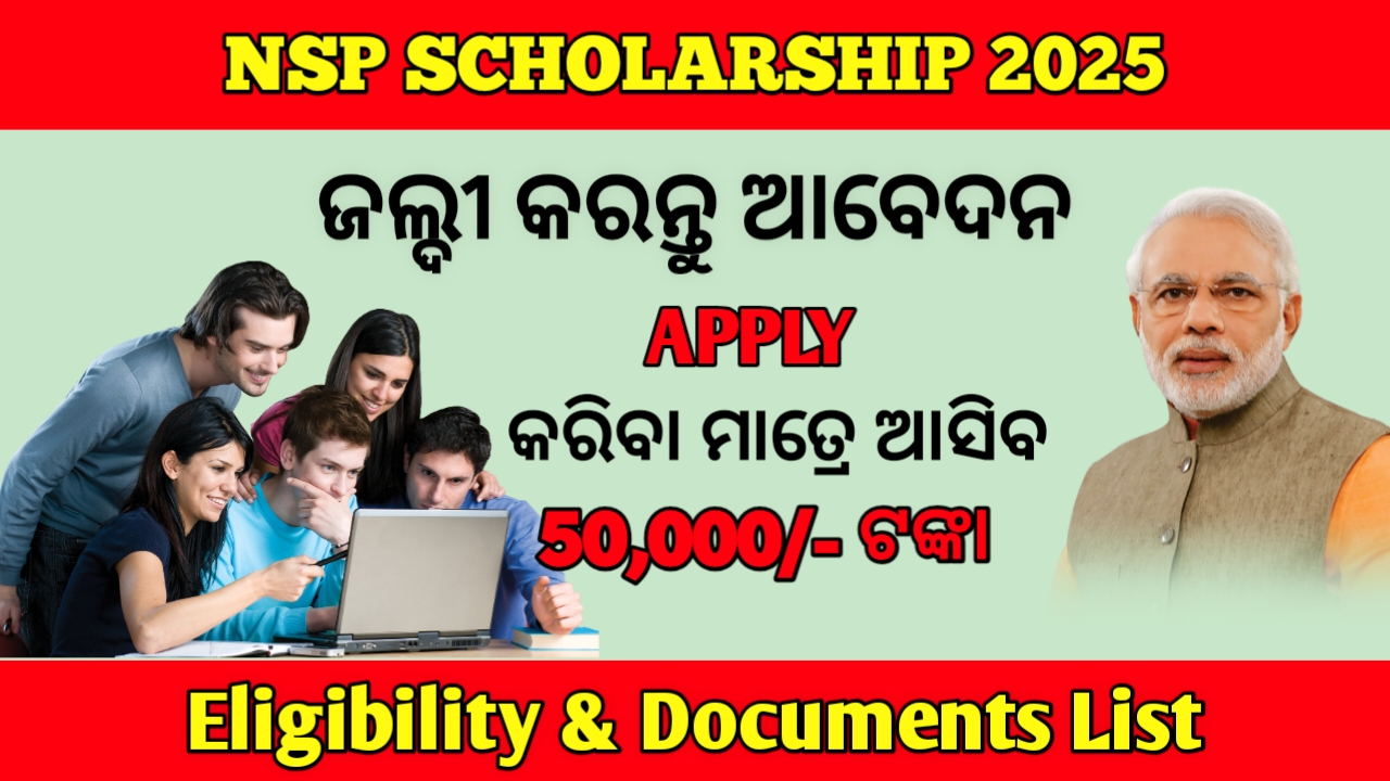 NSP Scholarship 2025 Application Process Explained with Documents and Eligibility