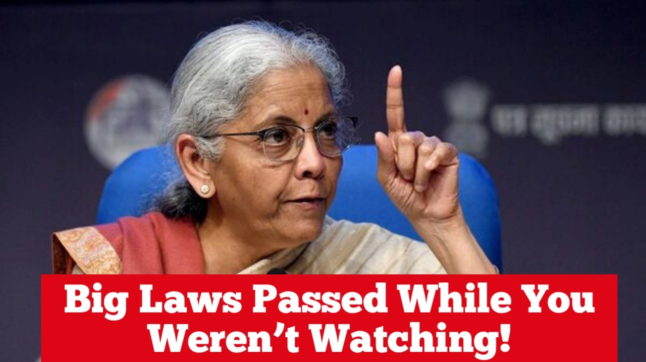 Nirmala Sitharaman in Lok Sabha as tax Bills pass without debate on Aug 11, 2025