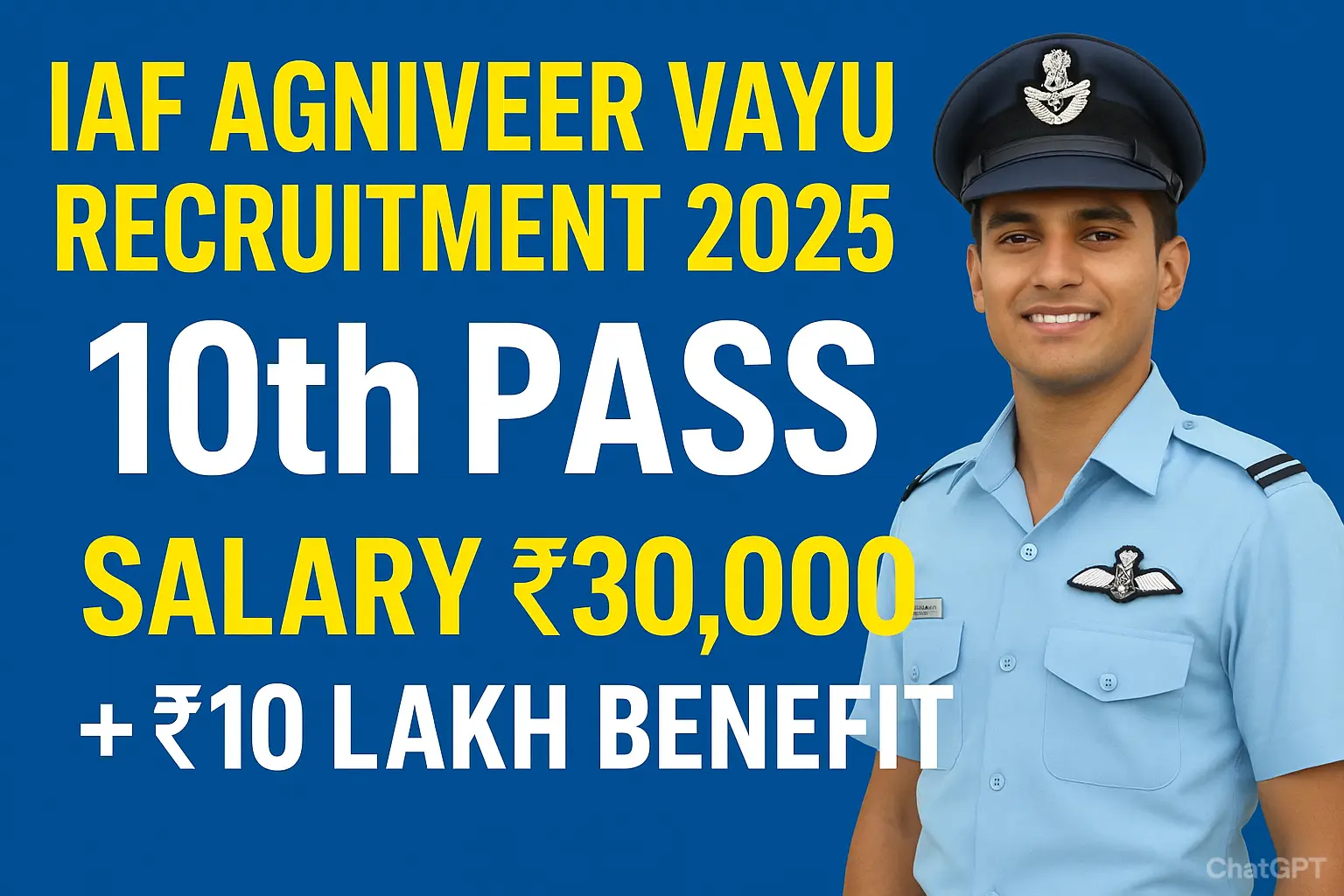IAF Agniveer Vayu Recruitment 2025 Notification