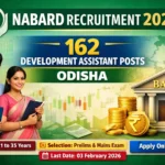 NABARD Recruitment 2026 – Development Assistant Vacancy Odisha