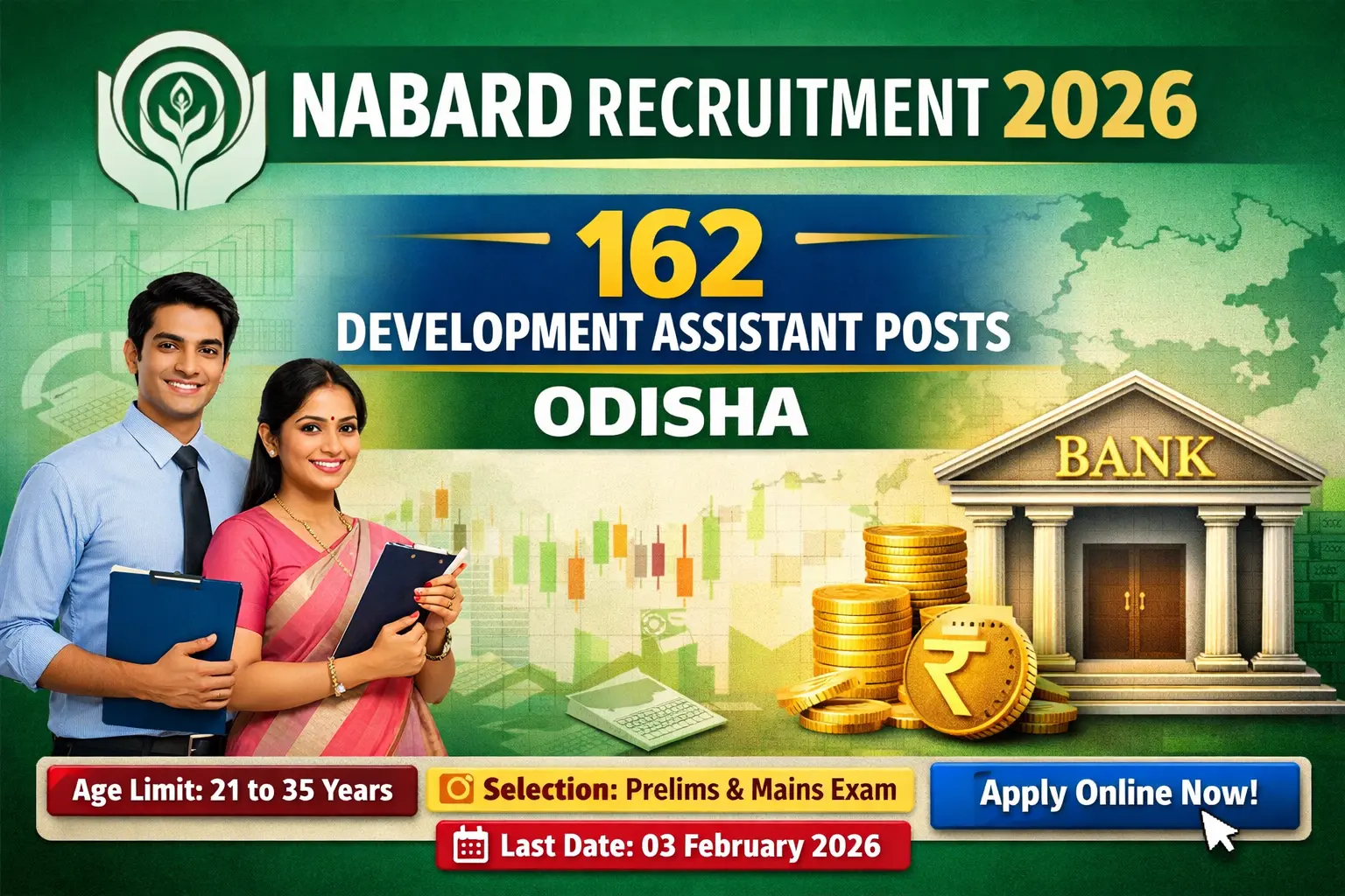 NABARD Recruitment 2026 – Development Assistant Vacancy Odisha