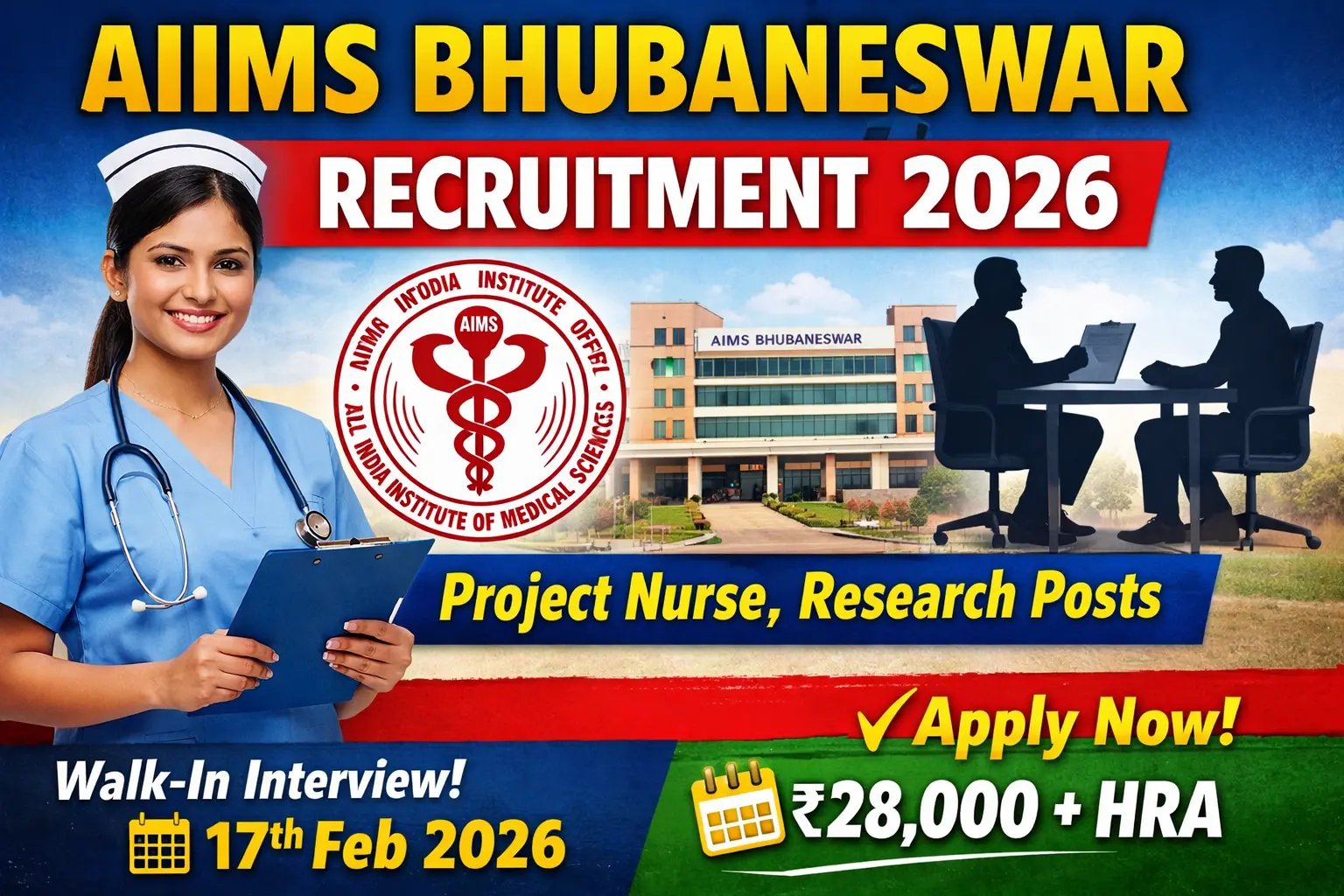 AIIMS Bhubaneswar Recruitment 2026 Notification