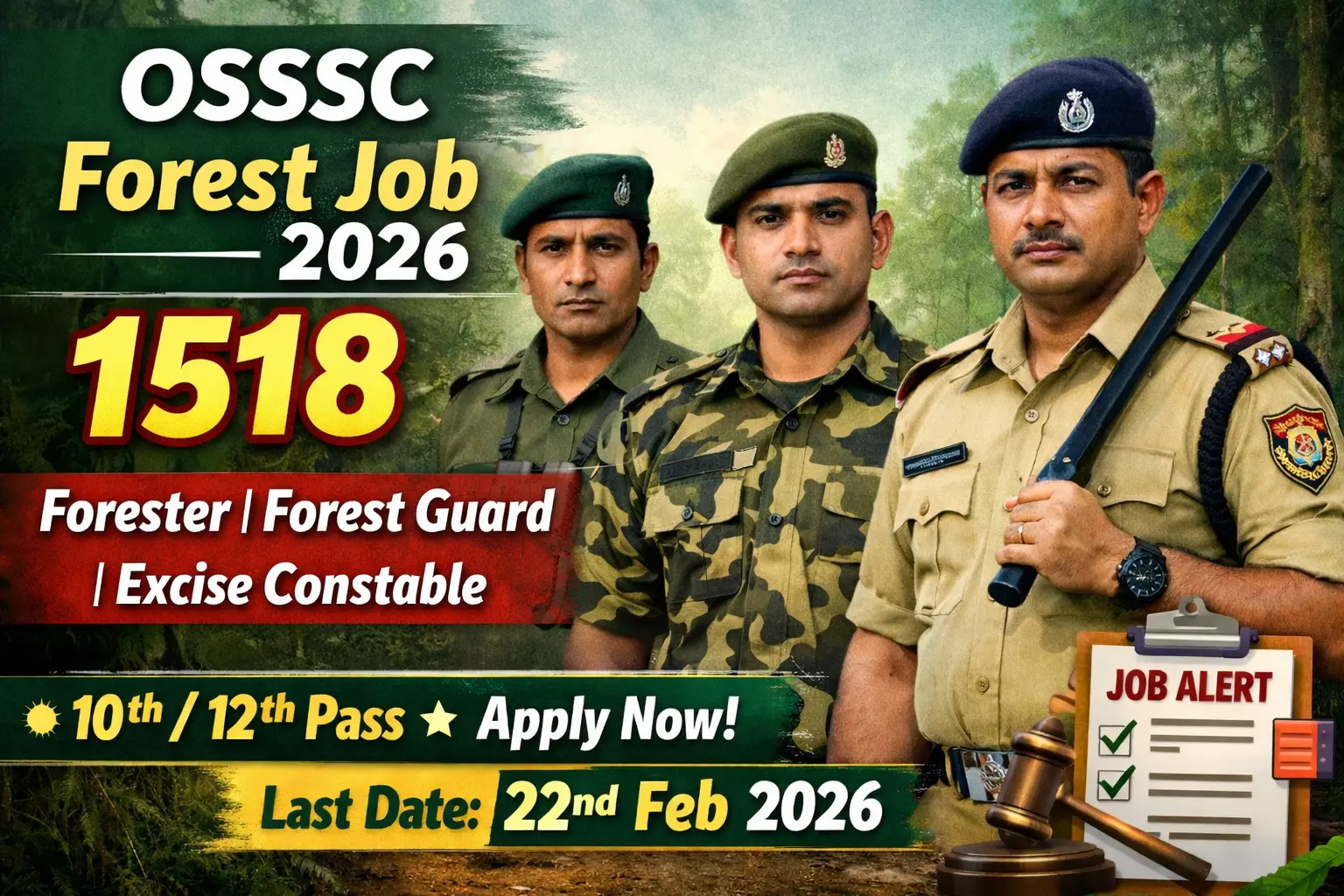 Forest Guard Recruitment 2026 Notification