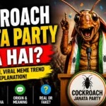 Cockroach Janata Party Viral Meme Explained